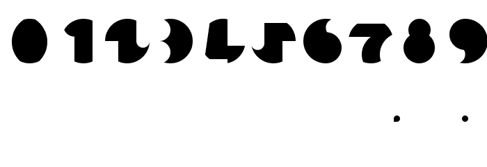 ExtraBold Font OTHER CHARS