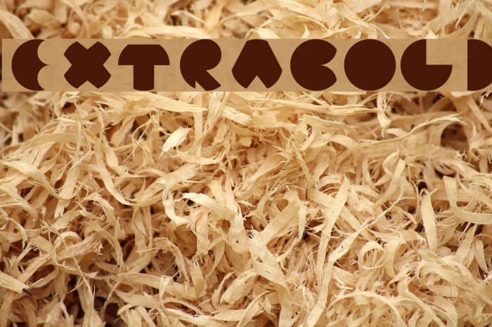 ExtraBold Font examples