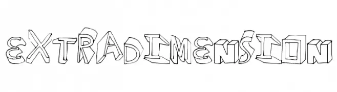 ExtraDimension  Frei Schriftart Herunterladen