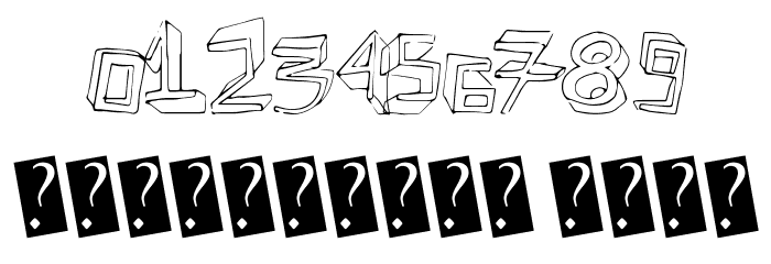 ExtraDimension Font OTHER CHARS