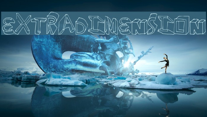 ExtraDimension Font examples