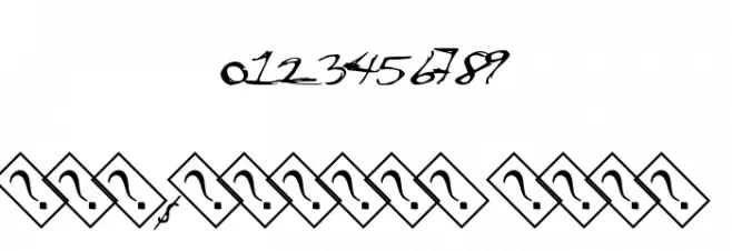 ExtraFineScript Font OTHER CHARS