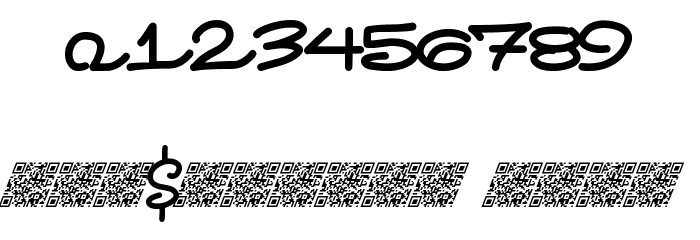 ExtraHighs Font OTHER CHARS