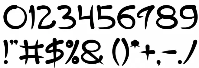 ExtraHot-Bold Font OTHER CHARS