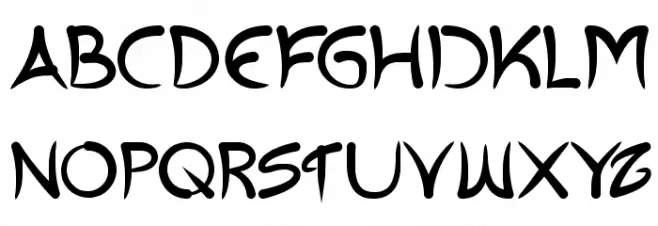 ExtraHot-Bold Font Litere mari