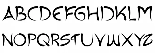 ExtraHot Schriftart Groß