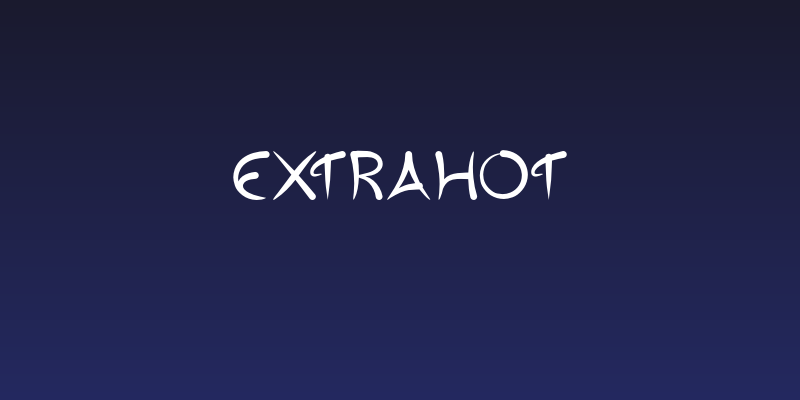 ExtraHot Social Header