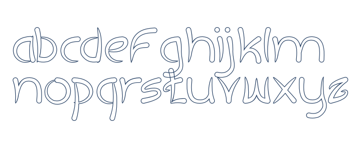 ExtraHotHollow Lowercase