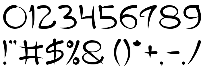 ExtraHotLight Font OTHER CHARS
