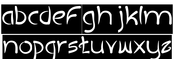 ExtraHot Font LOWERCASE