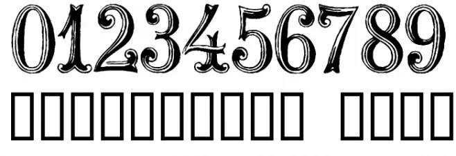 ExtraOrnamentalNo2 Font OTHER CHARS