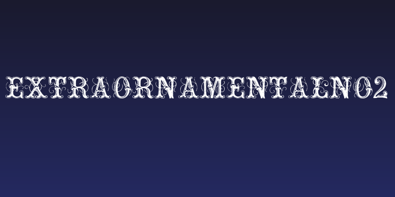 ExtraOrnamentalNo2 Social Header