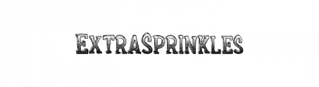 ExtraSprinkles  les polices de caractères gratuit tlcharger