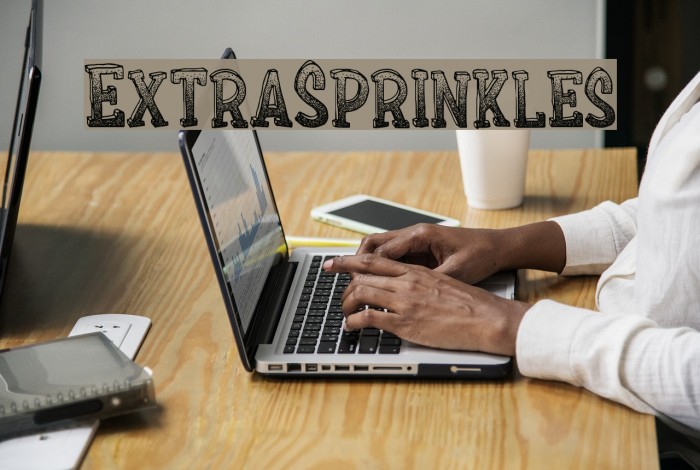 ExtraSprinkles Font examples