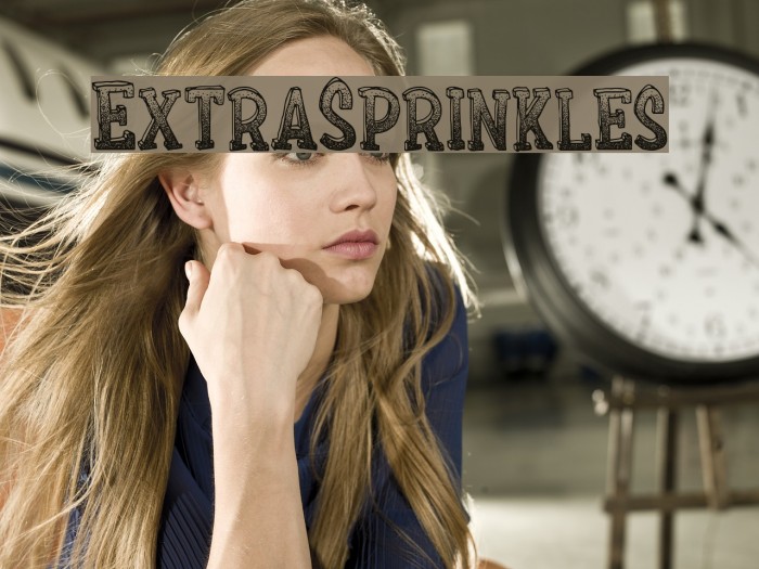 ExtraSprinkles Font examples