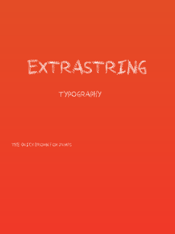 ExtraString Poster