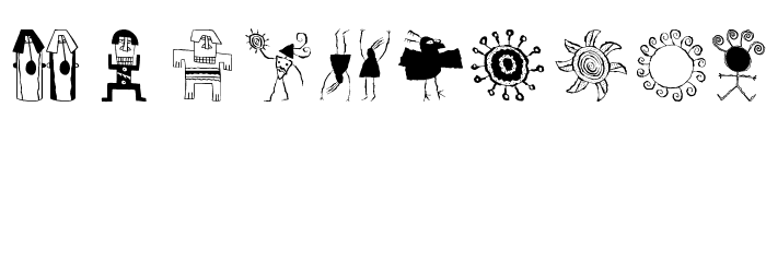 ExtraTerrestrial Font OTHER CHARS