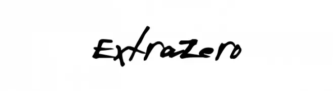 ExtraZero  Fuentes Gratis Descargar