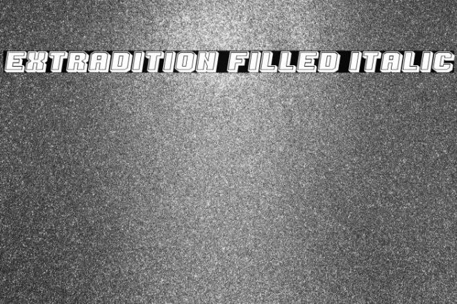 Extradition Filled Italic Polices examples