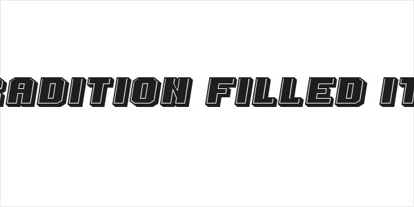 Extradition Filled Italic Logo