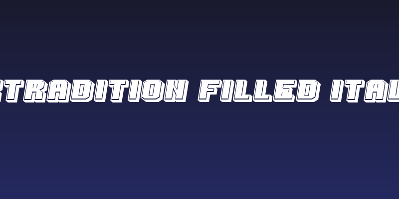 Extradition Filled Italic Social Header