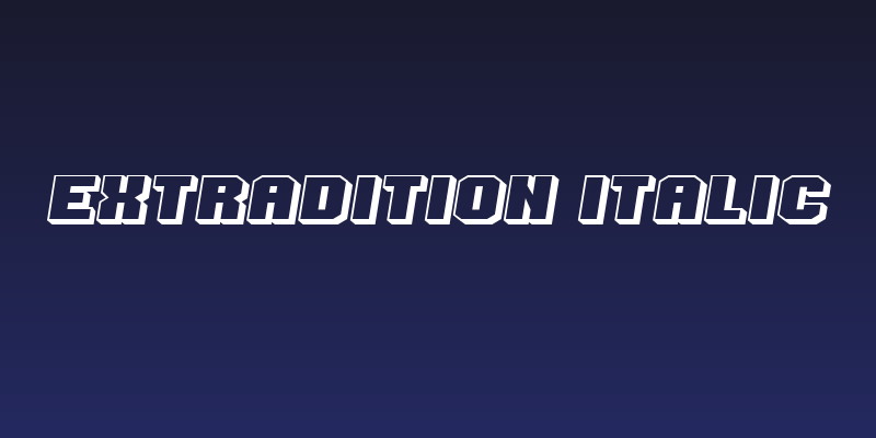 Extradition Italic Social Header