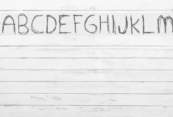 Extrafine Font examples