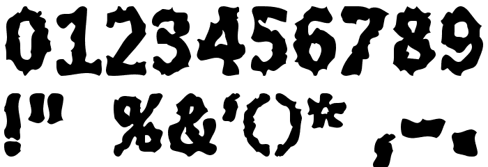 Extralucid Font OTHER CHARS