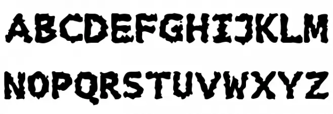 Extralucid Font UPPERCASE