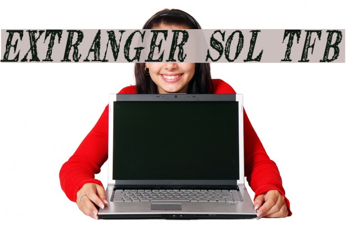 Extranger sol tfb Font examples