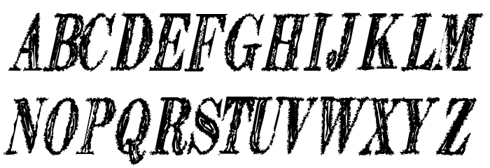 Extranger sol tfb Font LOWERCASE