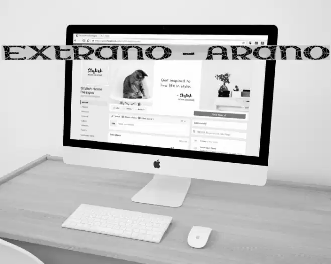 Extrano - Arano フォント examples