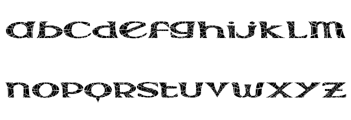 Extrano - Arano Font LOWERCASE