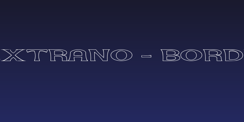 Extrano - Borde Social Header
