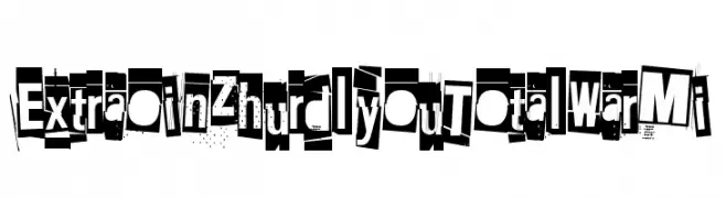 Extraoin Zhurdlyou Total War Mi  Frei Schriftart Herunterladen