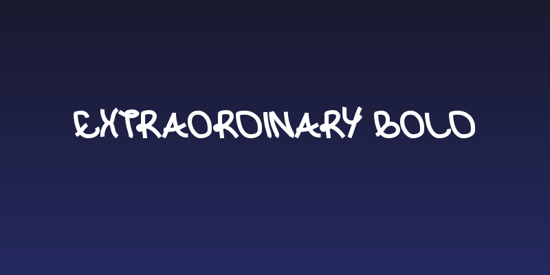 Extraordinary Bold Social Header