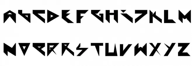 Extraterrestial Шрифта ВЕРХНИЙ