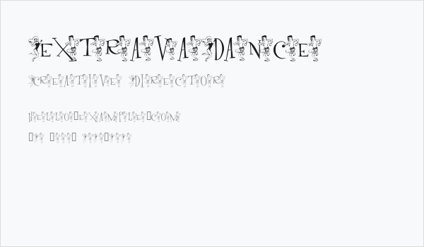 ExtravaDance Business Card