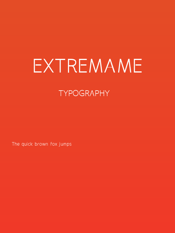 Extremame Poster