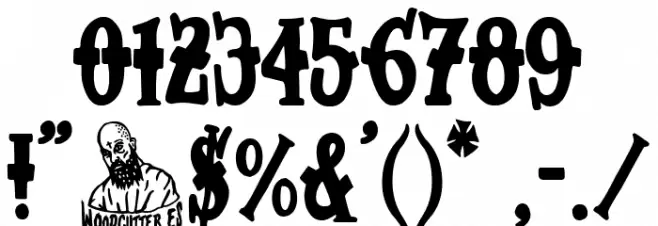 Extreme Cowboy 字体 其它煤焦