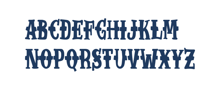 Extreme Cowboy Uppercase