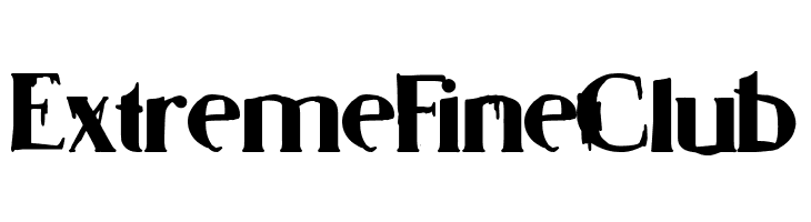 Extreme Fine Club  Descarca Fonturi Gratis