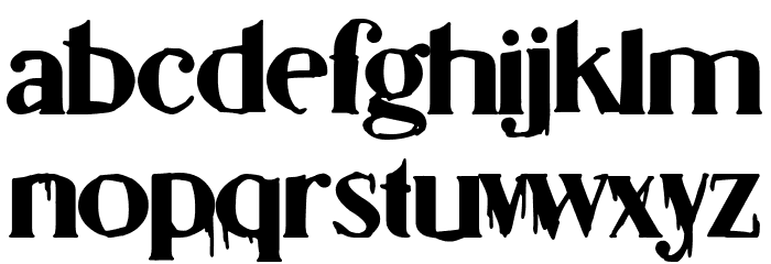 Extreme Fine Club Font LOWERCASE