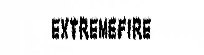 Extreme Fire  Frei Schriftart Herunterladen