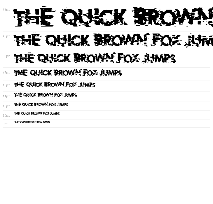 Extreme Glitch Waterfall