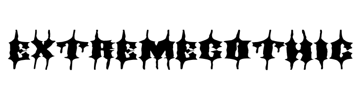 Extreme Gothic  Free Fonts Download