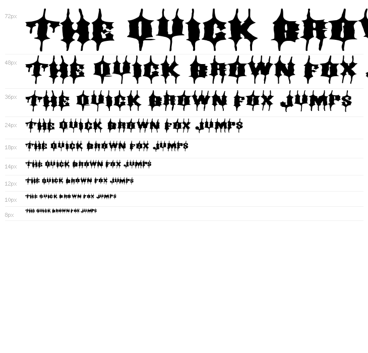 Extreme Gothic Waterfall