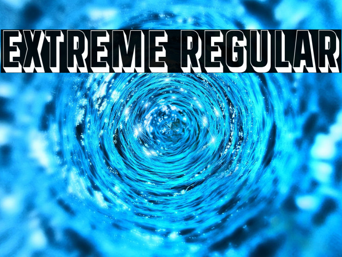 Extreme Regular Example 2