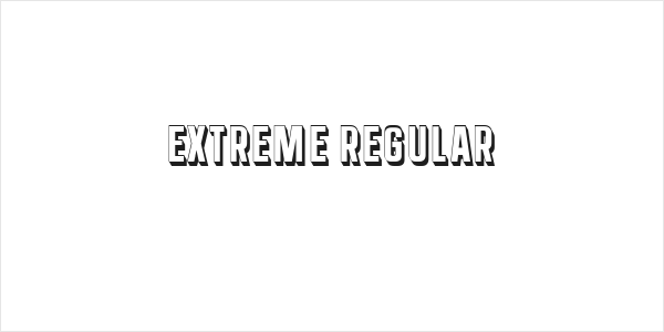 Extreme Regular Logo