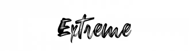 Extreme  Frei Schriftart Herunterladen